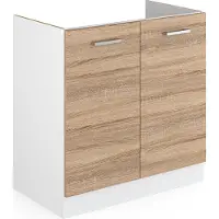 Vicco R-Line Wastafelkast – 80 cm zonder werkblad Sonoma