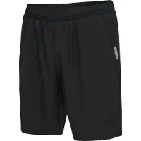 Hummel Sportbroek 'Move Grid' grijs / zwart / wit