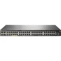 HP Aruba Networking Aruba 2930F 48G PoE+ 4SFP, Beheerde switch, L3, Gigabit Ethernet (10/100/1000), Ondersteuning voor Power over Ethernet (PoE), Geschikt voor rackmontage, 1U