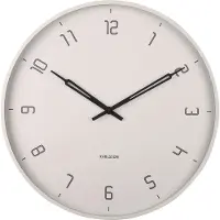 Karlsson - Wandklok - Sterk model - Grijs - Ø 40 cm