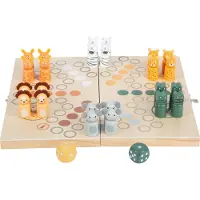 Small Foot - Houten Ludo spel Safari - 6 Spelers