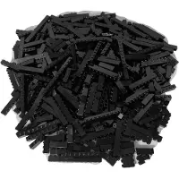LEGO bouwstenen. Grote stenen. Zwart. 1 set. Nieuw! Aantal: 100 stuks