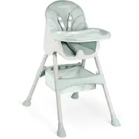 Ricokids Milo voederstoel met tafel - groen