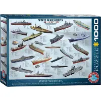 Sonstige Verlage WO II Oorlogsschepen puzzel van 1000 stukjes (6000-0133)