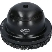 Ks Tools 100.5080 Aluminium wielnaafslijper-set Ø 150 mm, binnen-Ø 90 mm, 2-delig