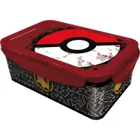 Stor Pokémon Lunchbox – 1070 ml – Ruime broodtrommel voor young adults – Herbruikbaar – BPA-vrij – Transparant/Rood
