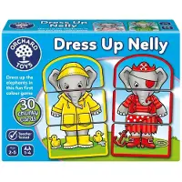 Orchard Toys - Dress Up Nelly - Kleed de olifant aan - zoek kleuren bij elkaar - vanaf 2 jaar