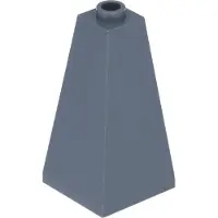 LEGO 2x2x3 dakpannen, hoekstukken, donkergrijs, voor huizen, bouwstenen - 3685, nieuw! Aantal: 50x