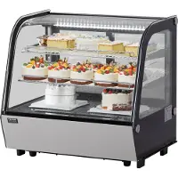 Vevor Gekoelde vitrine Koelkastvitrine Gebakvitrine Bakkerijvitrine 115 L