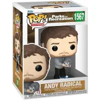Funko POP! Pop! TV: P&R 15e editie – Andy Radical – Parks and Recreation – Vinyl verzamelfiguur – Cadeauidee – Officiële merchandise – Speelgoed voor kinderen en volwassenen