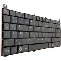 T-ProTek DUITS - Zwarte QWERTZ-toetsenbord voor Toshiba NB100-11G NB100-11J