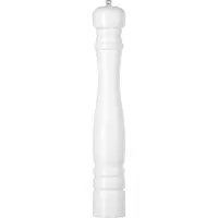 Super Merchant Houten zoutmolen – keramisch maalmechanisme – wit – 415 mm