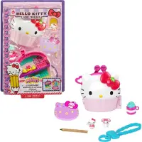 Hello Kitty mini playset noteables cup cake compact