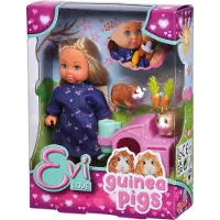 Evi love Mini Pop met Guinea Pigs