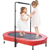 Vevor Kindertrampoline Binnen/Buiten Trampoline Opvouwbare Mini Trampoline met Handvat