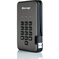 ISTORAGE diskAshur PRO 2 512 GB Externe SSD harde schijf USB-A 3.2 Gen 2 IS-DAP2-256-SSD-512-C-G