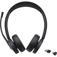 Yealink BH 70 Dual UC USB-C/A On Ear headset Bluetooth Zwart Telefoon
