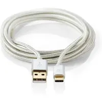 Nedis USB-Kabel | USB-A Male naar USB-C Male | 480 Mbps | 2 m | 1 stuks - CCTB60600AL20 CCTB60600AL20