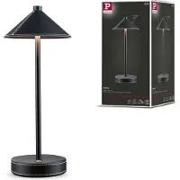Paulmann Pellini 71175 Tafellamp met accu LED 2 W Zwart (mat)