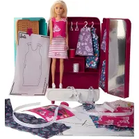 Barbie Draaidesign Ontwerper Met Pop