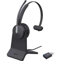 Yealink DECT-hoofdtelefoon WH64 Hybrid Mono met oplaadstation, geschikt voor Teams