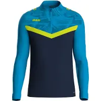 Jako Sportief sweatshirt blauw / nachtblauw / limoen
