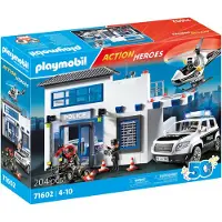 Playmobil 71602 Action Heroes: Politiebureau, constructiespeelgoed