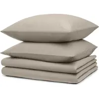 Blumtal Dekbedovertrek met Kussensloop - Anti-Allergisch - Tegen huisstofmijt - 240 x 220 cm - 2 Kussenslopen 50 x 70 cm - Donkergroen
