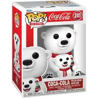 Funko POP! Coca-Cola Ad Icons - Coca Cola Polar Bear & Cub vinylfiguur 241 Pop! standaard
