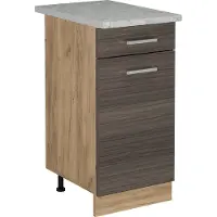 Vicco R-Line Keukenonderkast – 40 cm WB Marmer Edel grijs