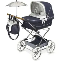 Decuevas Vintage Umbrella Reborn Car Grijs Kinderen