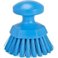 Vikan ronde handborstel, hard, volledig HACCP-conform, kleur blauw
