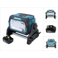 Makita DML 809 M1 Draadloze LED bouwspot 18 V 10000 lm + 1x oplaadbare accu 4.0 Ah - zonder oplader