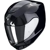Scorpion Exo-391 Solid Zwart Integraalhelm Maat XS