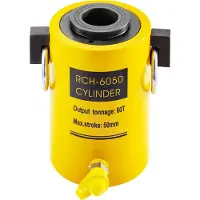 Vevor hydraulische cilinderkrik 60 t met 50 mm slag. Hydraulische cilinder voor carrosserie- en chassiswerkplaatsen