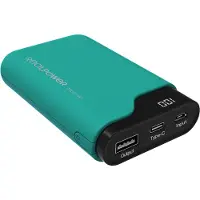 RealPower 243966 Powerbank grün Type-C 7500