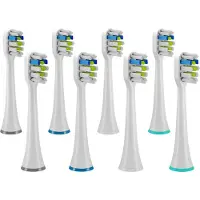 TrueLife SonicBrush UV-opzetstukken, wit, voor gevoelig tandvlees, 8 stuks