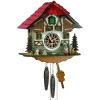 Trenkle - 1513 - Chalet-Koekoeksklok - 1-daags ketting uurwerk - Kuckuck Classic