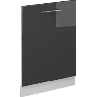 Vicco Fame-Line Vaatwasserfrontpaneel – 60 cm zonder werkblad Antraciet Hoogglans