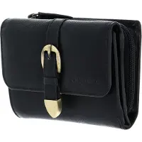 Chiemsee Leren Portemonnee Leather Wallet Black Zwart