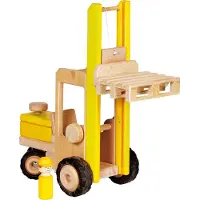 Gollnest & Kiesel Houten voertuig - Heftruck - 36X17,5X39Cm - 3 Jaar