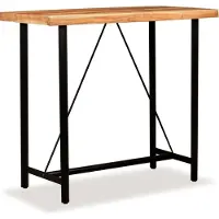 Syfax Bartafel 120x60x107 cm massief acaciahout