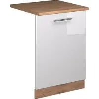 Vicco Fame-Line Vaatwasserfrontpaneel – 60 cm, WB Eik Wit Hoogglans