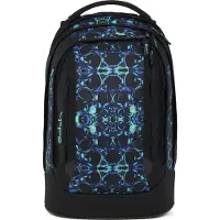 Satch Rugzak neonblauw / neongroen