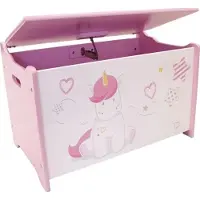 Fun House Unicorn Speelgoedkist, Sweet - B58 x L36 x H40 - MDF