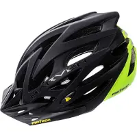 Meteor - Fietshelm - Marven - maat L 58-61 cm zwart/groen