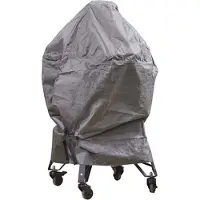 Perel BBQ hoes | Rond | Ø 80 x 80 cm (PP, Grijs)