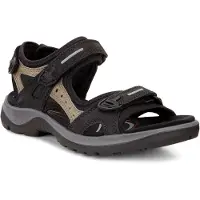 Ecco Sandaal 'Sandalette Damen 069563 50034 Echtleder in schwarz' zwart