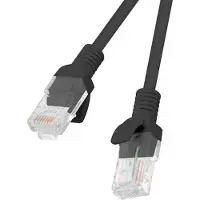 Lanberg PCU6-10CC-0300-BK PATCHCORD CAT.6 UTP 3M SCHWARZ FLUKE ZERTIFIKAT