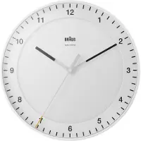 Braun Bc 17 W-dcf Radiogestuurde Wandklok